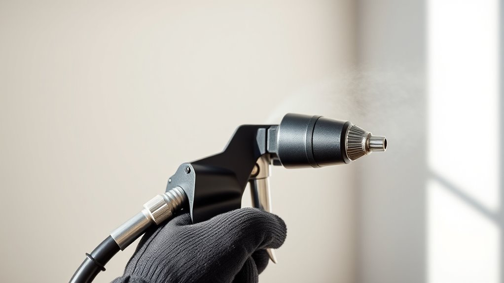 spray options and maintenance