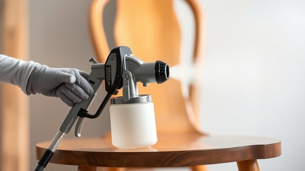 spray options and maintenance