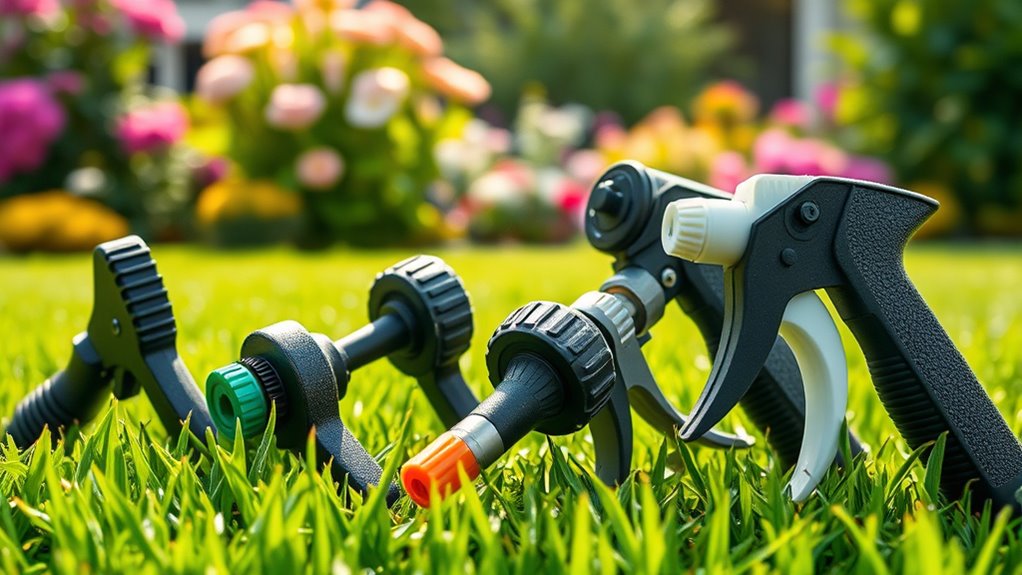 spray patterns and durability
