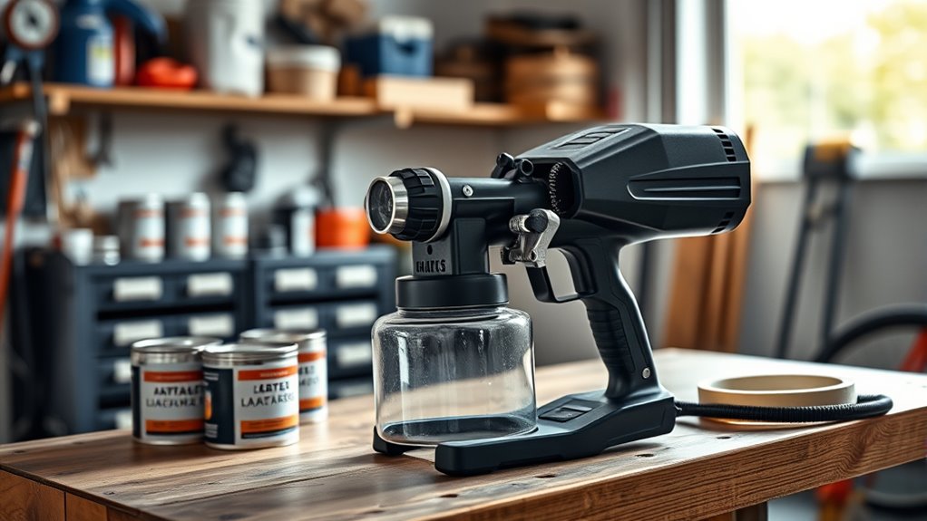spray type power cleaning
