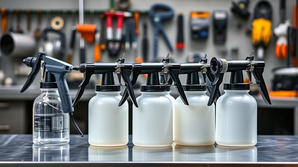 sprayer compatibility and durability