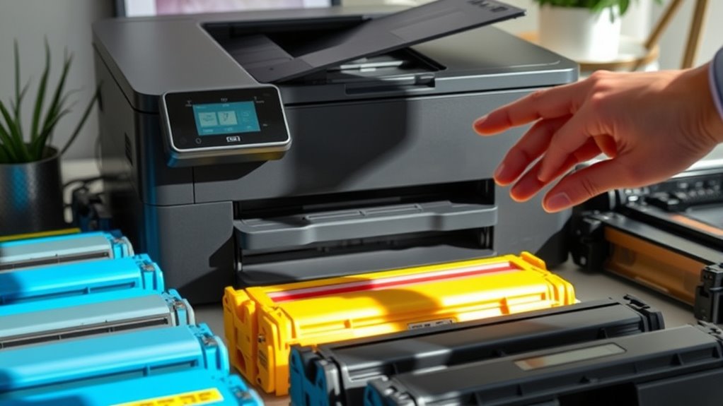 toner cost and compatibility