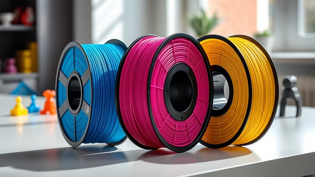 top 3 filaments for painting