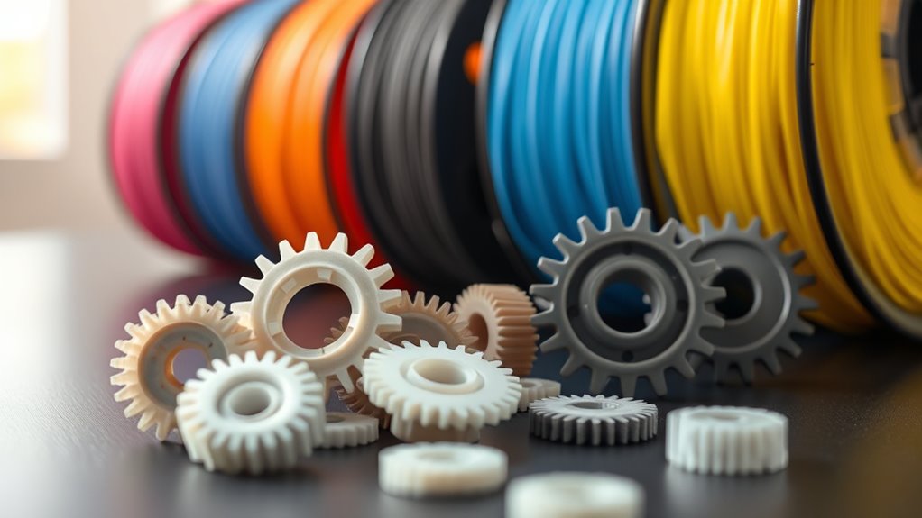 top 3d gear filaments