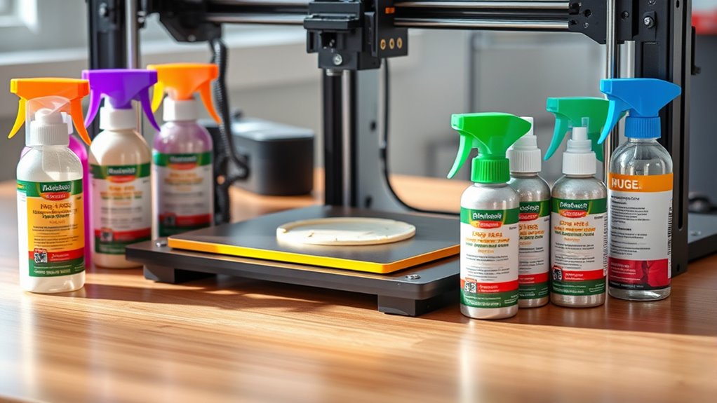 top 3d printer adhesion sprays