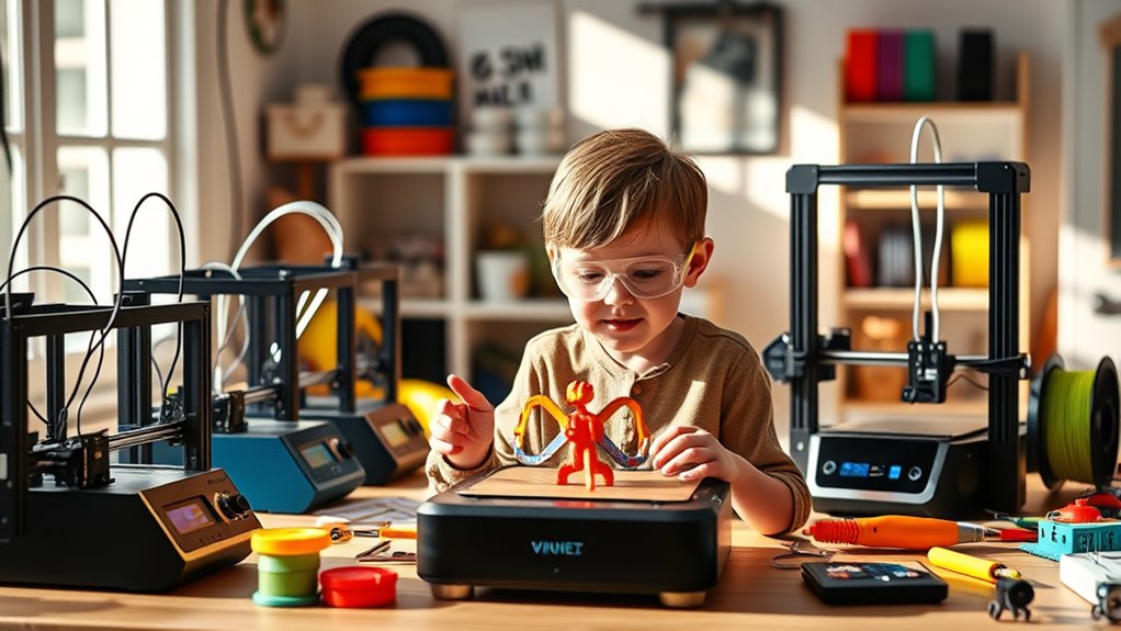 top 3d printers for kids