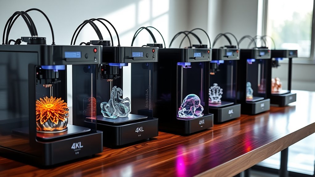 top 4k 3d resin printers