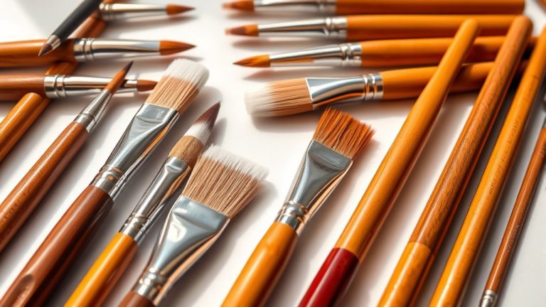 top acrylic brush selections