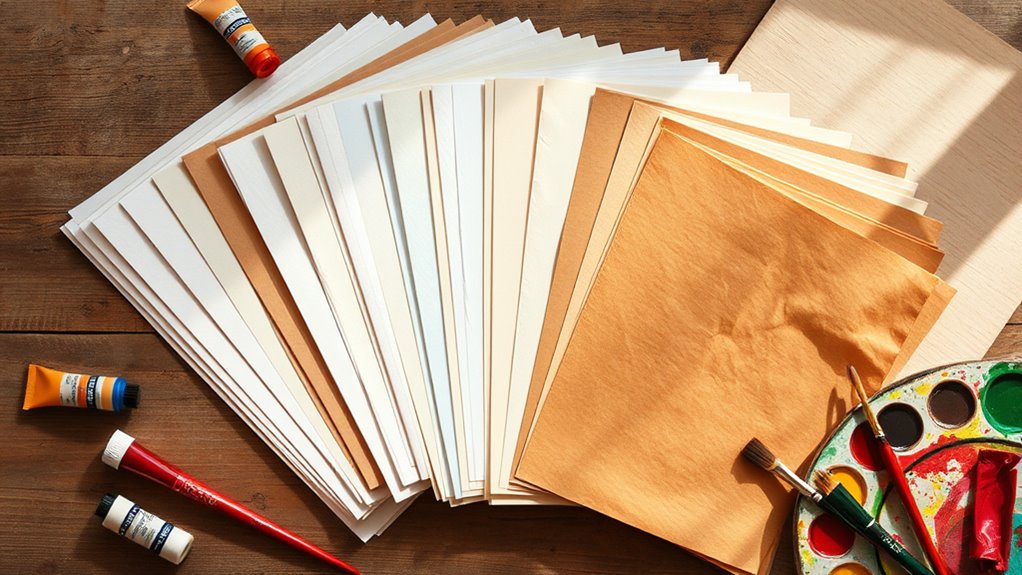 top acrylic painting papers