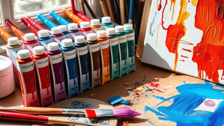 top acrylic paints for artists