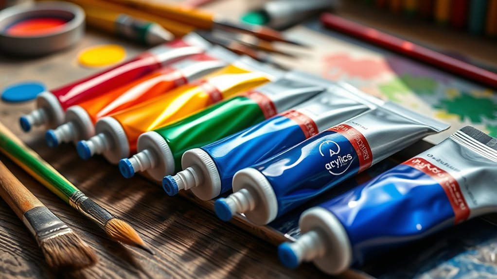 top acrylic paints list