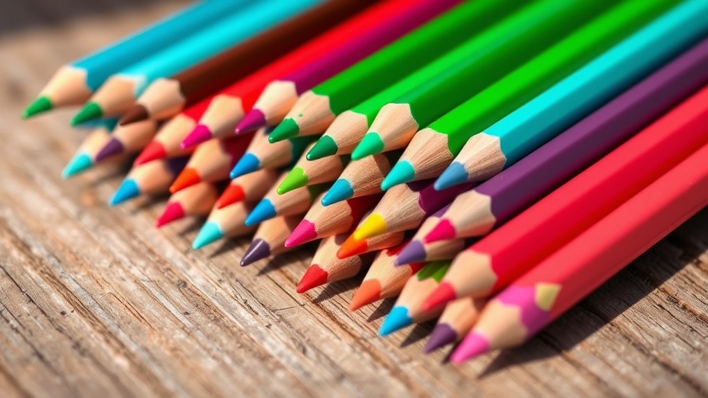 top art colored pencils
