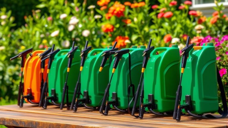 top backpack sprayers for gardens