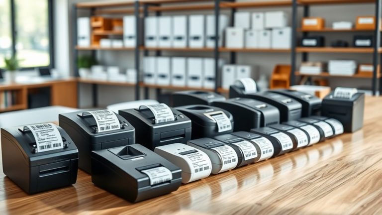 top barcode label printers