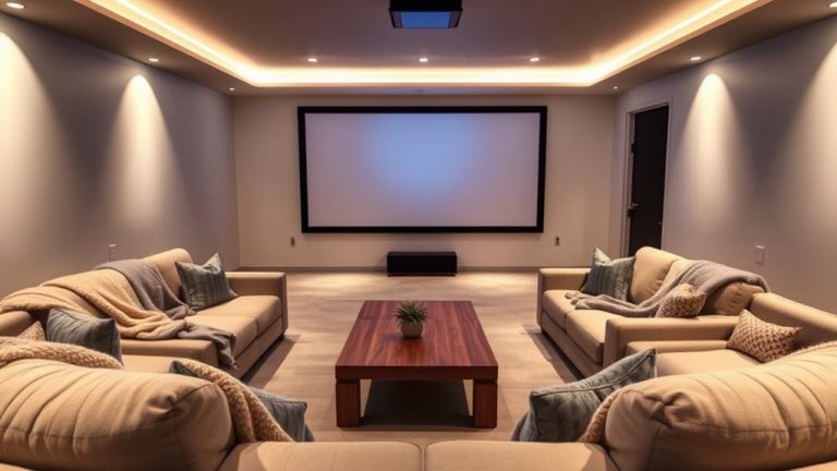 top basement projector selections