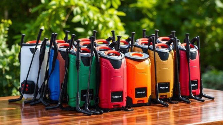 top battery backpack sprayers