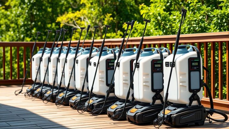 top battery backpack sprayers