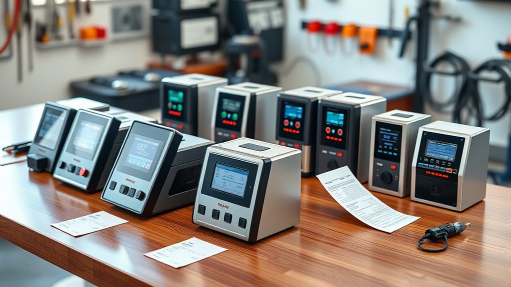 top battery testers with printing