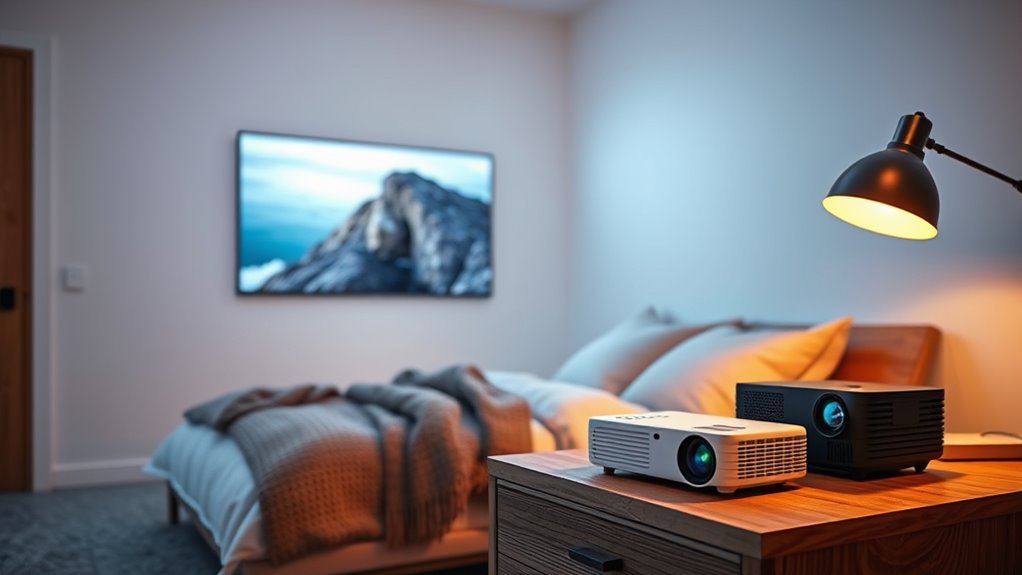 top bedroom mini projectors