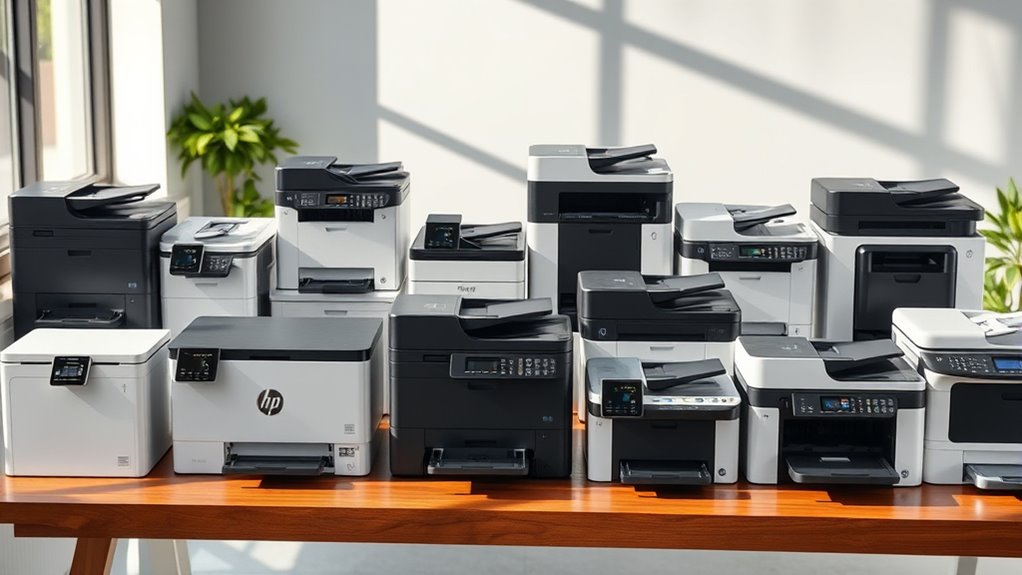 top black and white printers