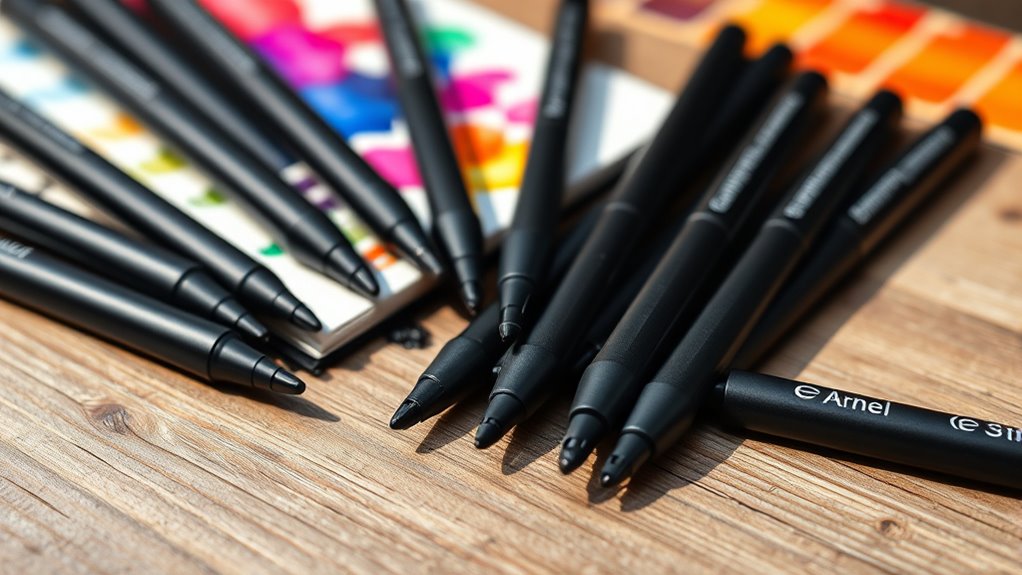 top black markers for artists