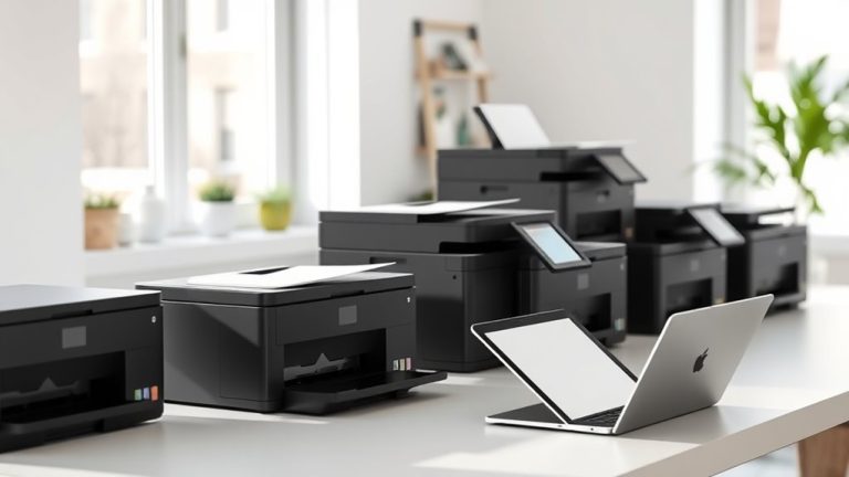 top black white chromebook printers