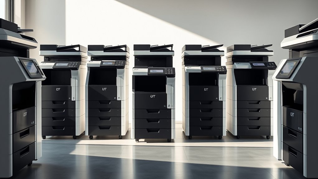 top black white printer copiers
