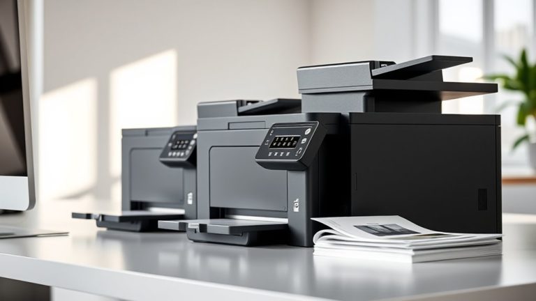 top black white printers