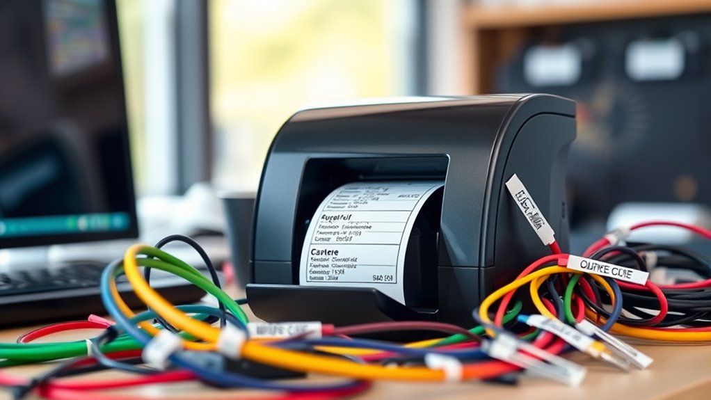 top cable label printer list