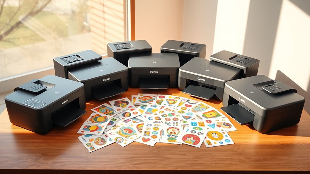 top canon sticker printers