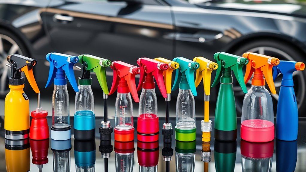 top car spray pump list