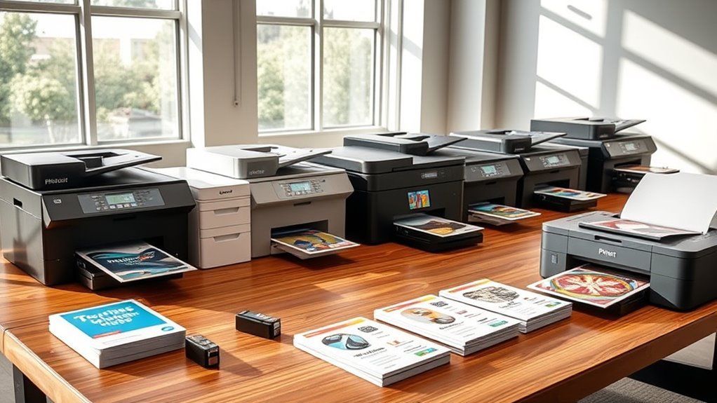 top card stock printers