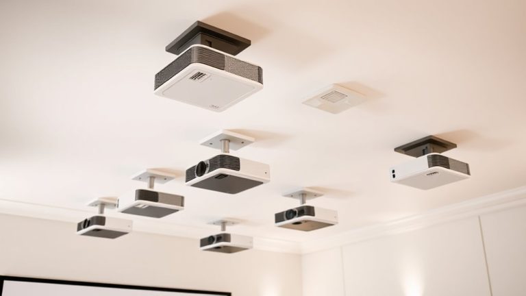 top ceiling projector mounts