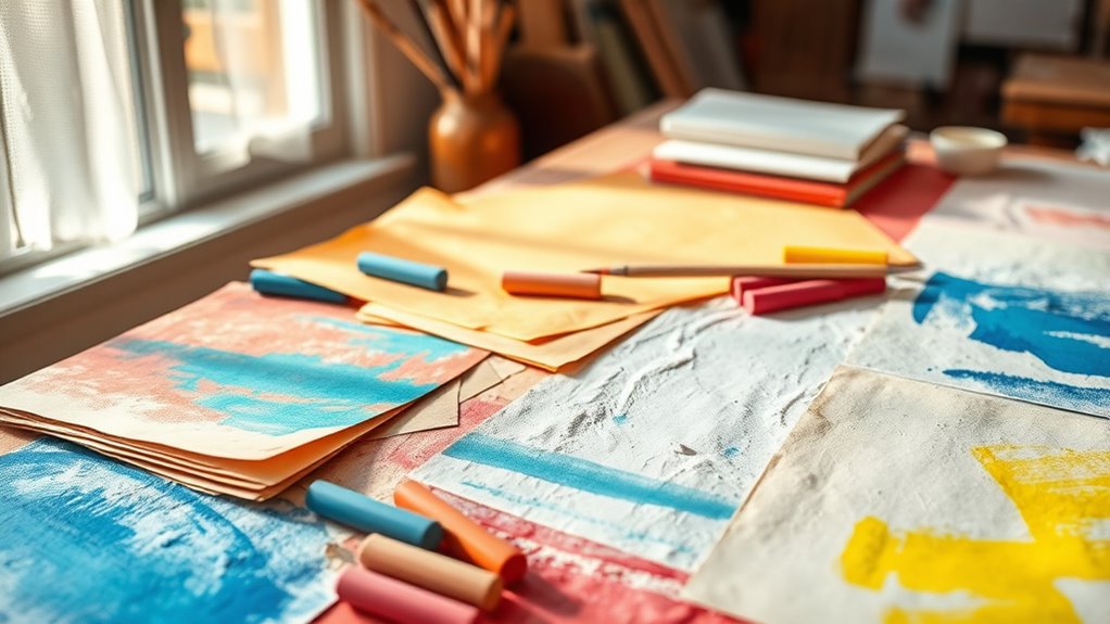 top chalk pastel papers