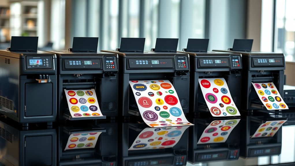 top commercial sticker printers
