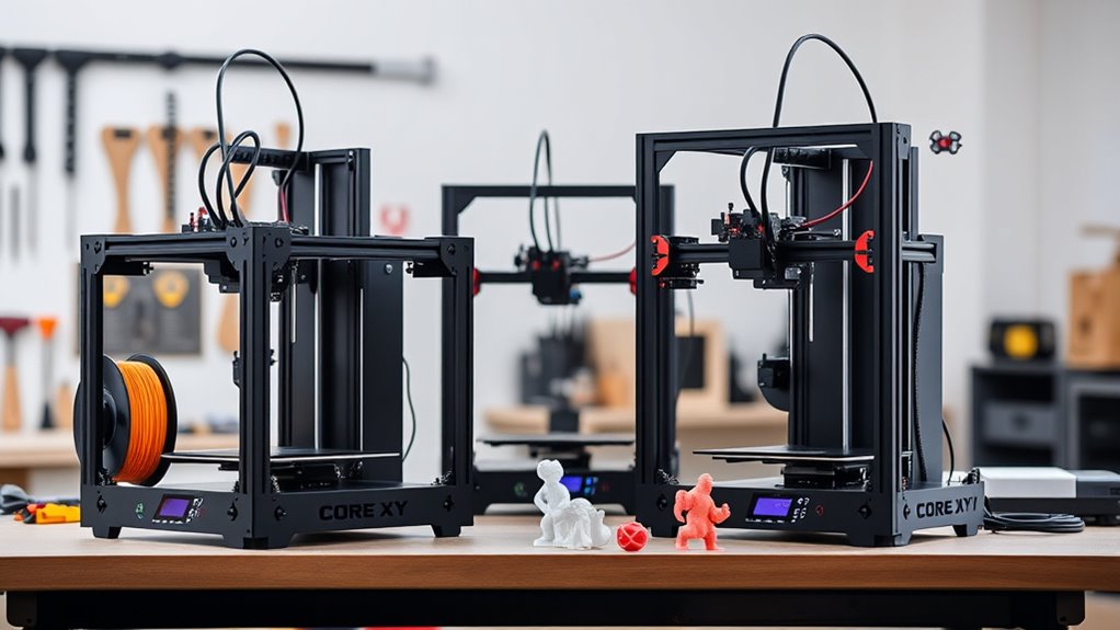 top core xy 3d printers