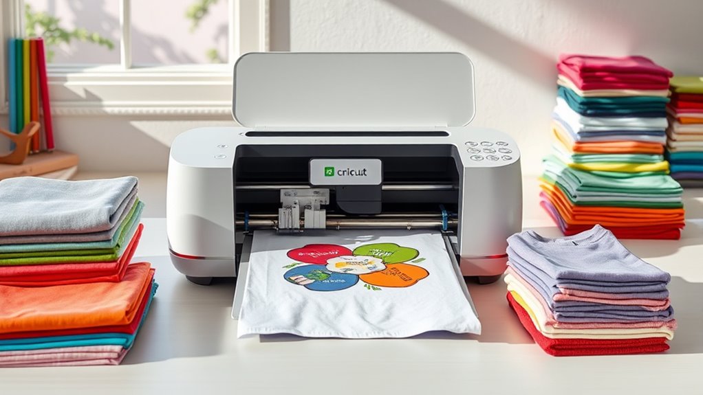 top cricut shirt printers