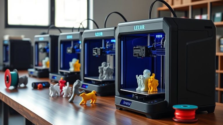 top dual auto level 3d printers