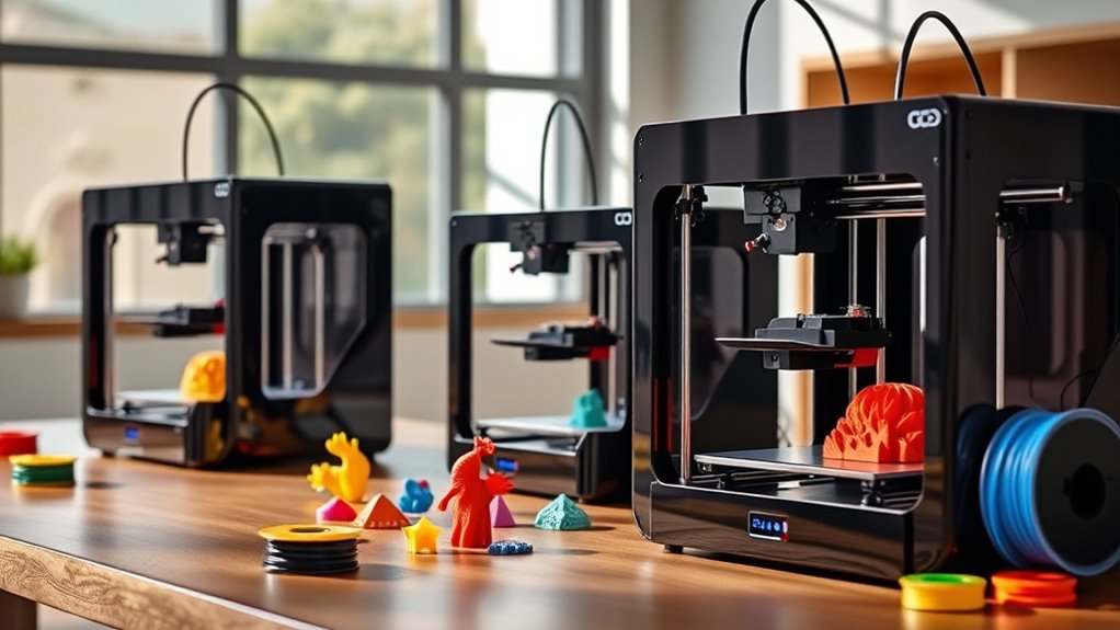 top dual extruder 3d printers