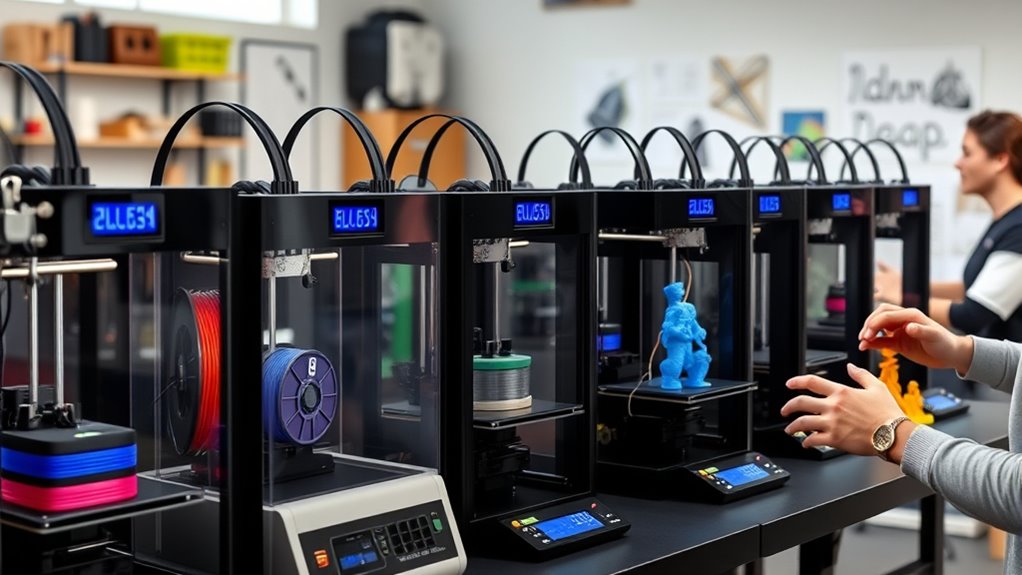 top dual extruder 3d printers
