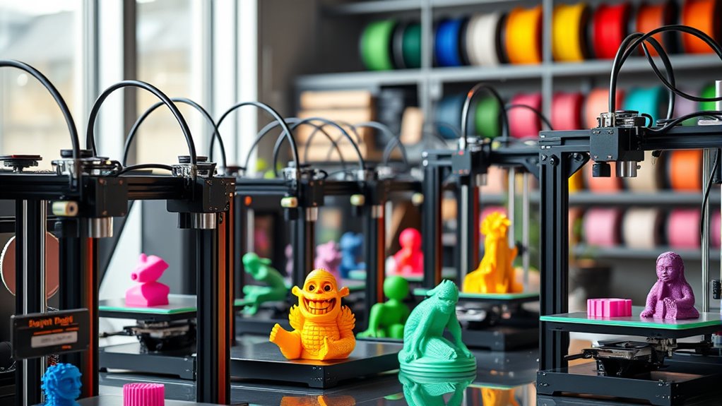 top dual extruder 3d printers