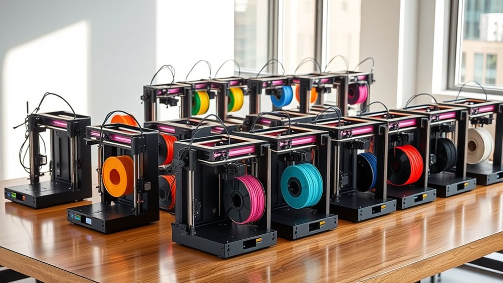 top dual extruder 3d printers
