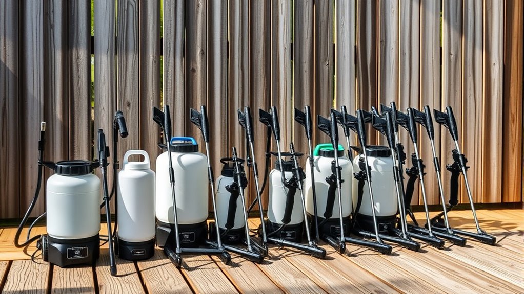 top electric sprayers for water seal
