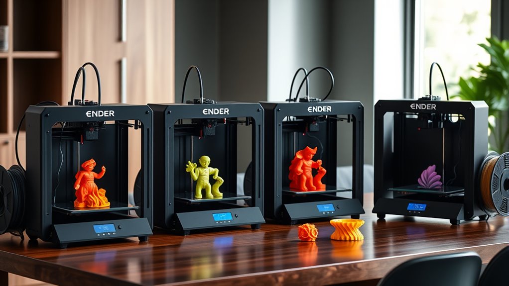 top ender 3d printers
