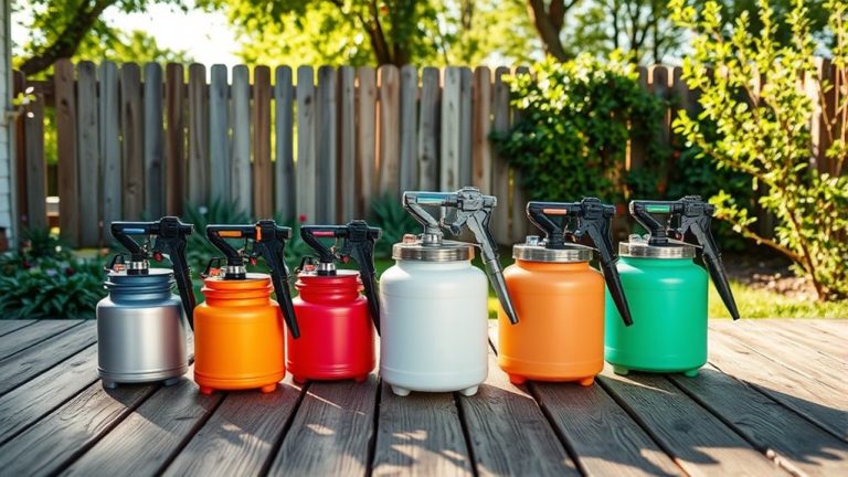 top fence stain sprayers