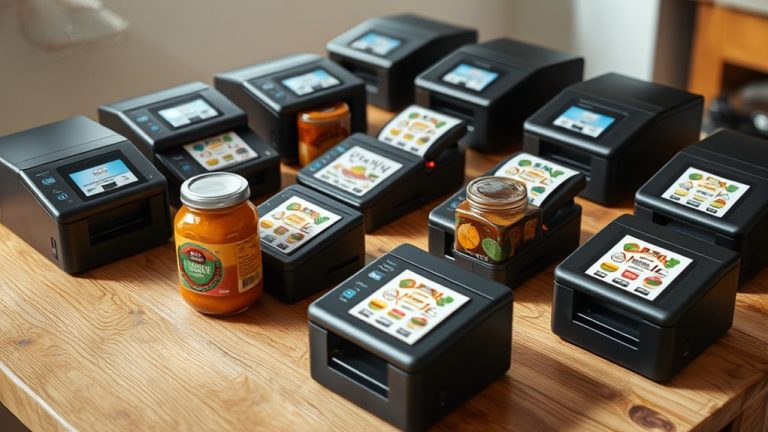 top food jar label printers