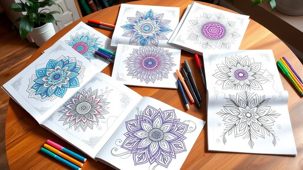 top gel pen coloring books