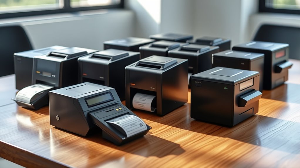 top heat shrink label printers