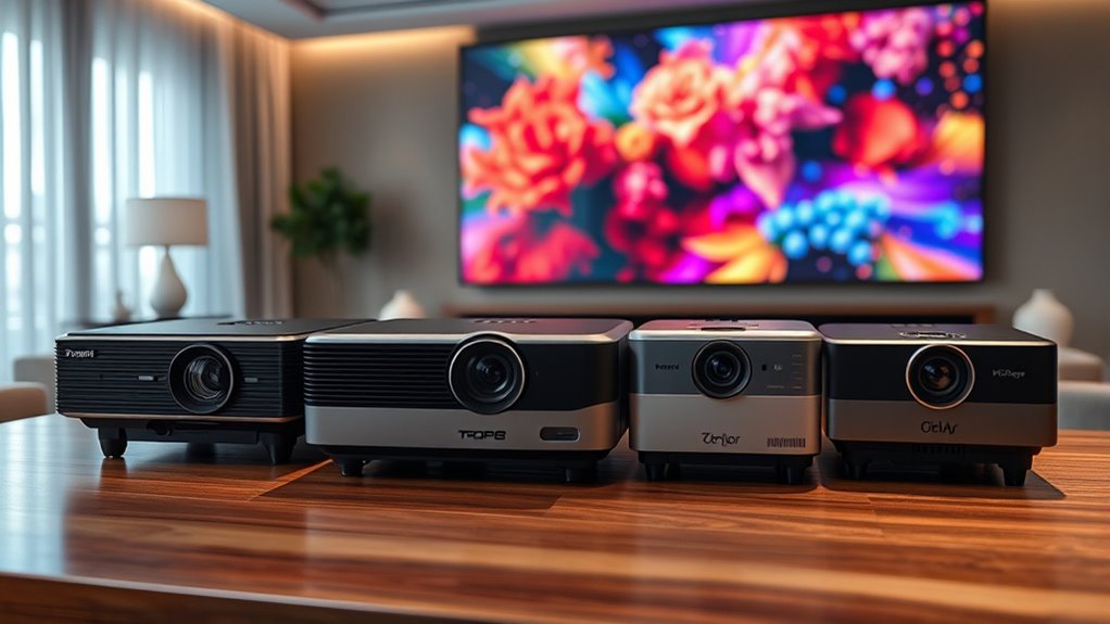top high end projectors