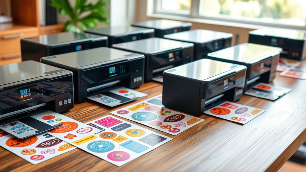 top inkjet sticker printers